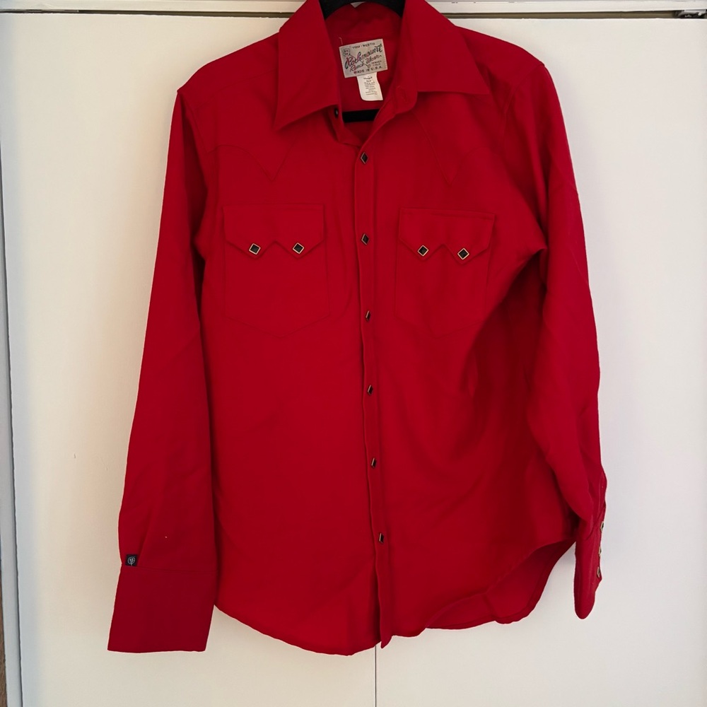 Rockmount Ranchwear wool shirt size 15.5 x 33.5
